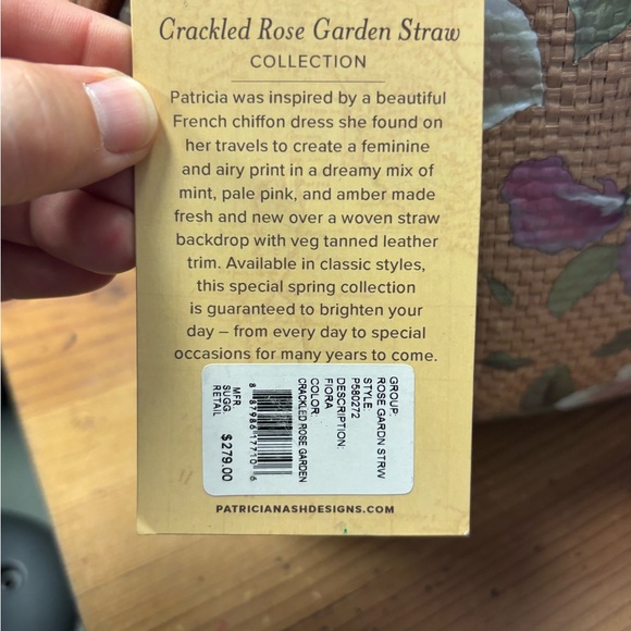 Patricia Nash Rose Garden Fiora Purse - Picture 2 of 11